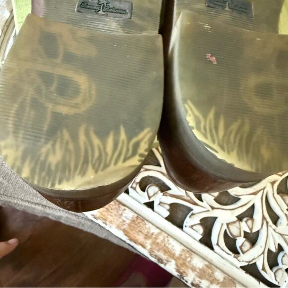 Tommy Bahama Brown Leather Wing tip Slip on Penny Loafers Shoes Men’s 10 - Picture 10 of 10